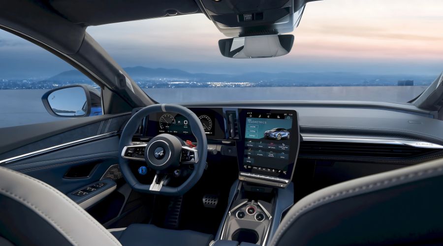 Alpine A390 EV Cabin