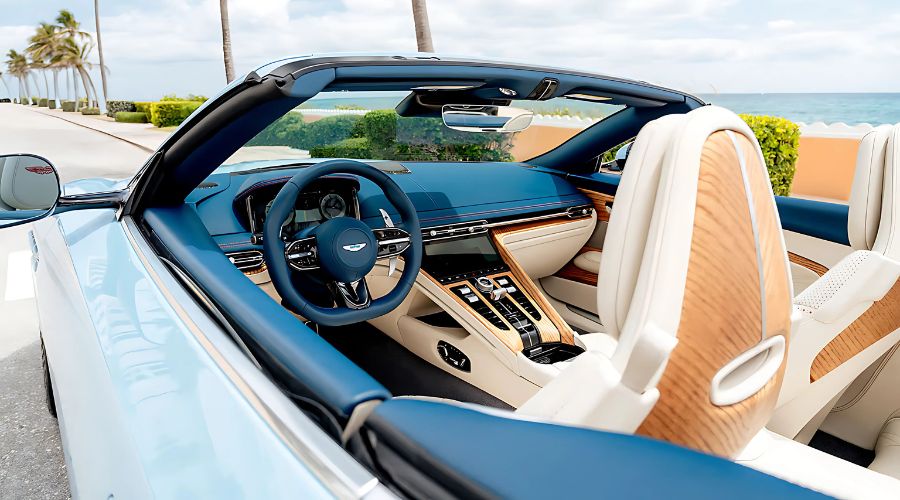 Aston Martin DB12 Volante Palm Beach Edition