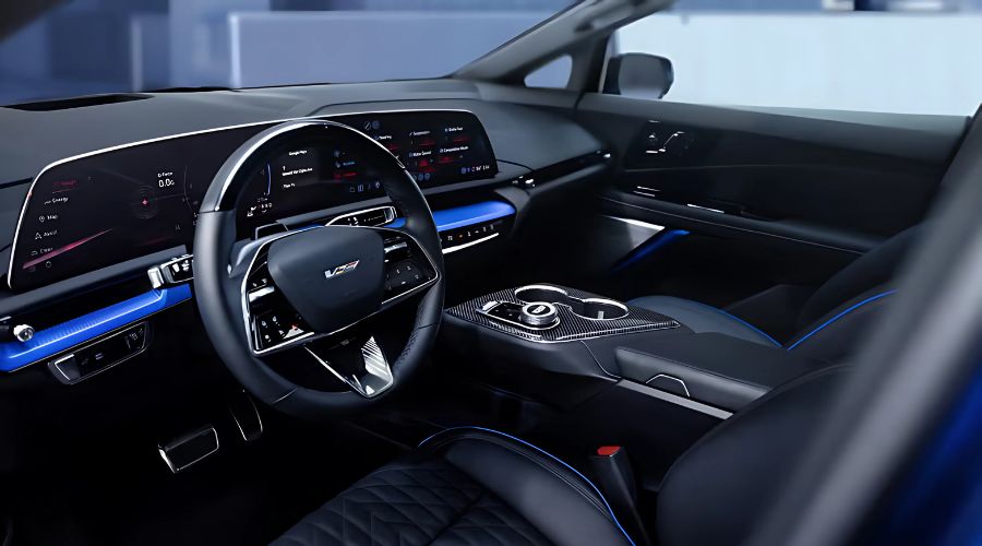 2026 Cadillac Optiq-V High-Performance EV SUV with 519 HP