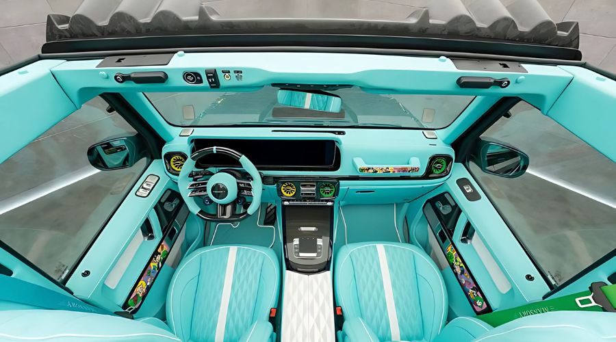 Mansory AL3C MONO907Y - G-Wagen Interior