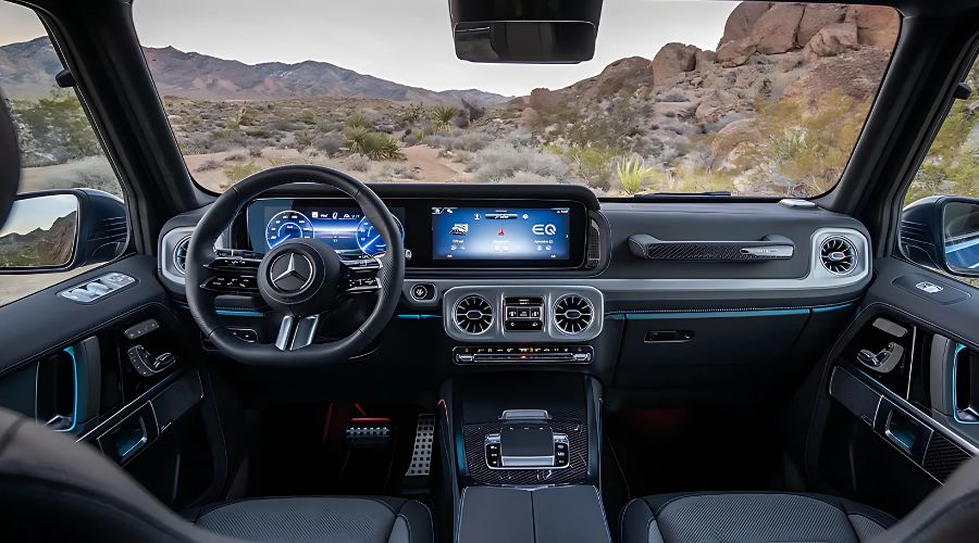 Mercedes-Benz Electric G-Class Dashboard