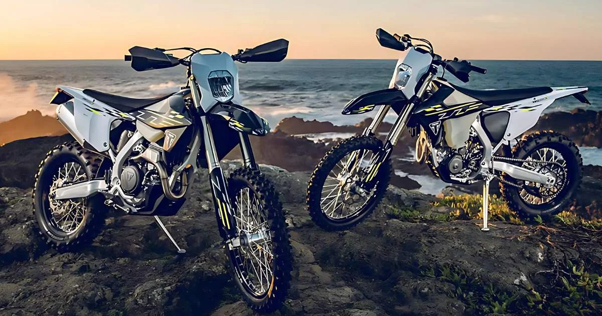 2026 Triumph TF 250-E and TF 450-E
