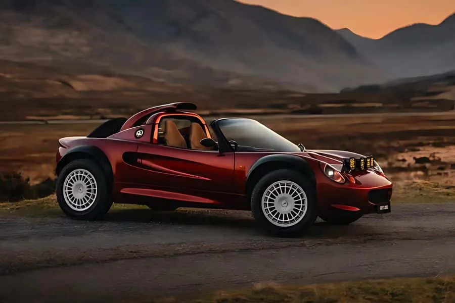 Project Safari: Get Lost Transforms the Lotus Elise S1 into an Off-Road Beast